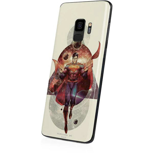 DC Comics Superman Galaxy Flying Galaxy S9 Skin